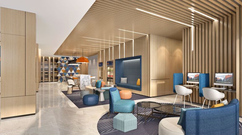 <b>Holiday Inn Express Shanghai Expo Centre Lobby</b>. Images powered by <a href="https://www.leonardoworldwide.com/" title="Leonardo Worldwide" target="_blank">Leonardo</a>.