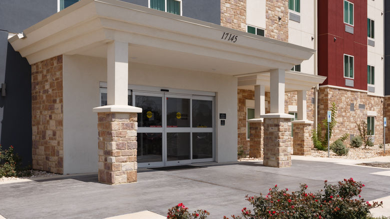 <b>Candlewood Suites San Antonio-Schertz Exterior</b>. Images powered by <a href="https://www.leonardoworldwide.com/" title="Leonardo Worldwide" target="_blank">Leonardo</a>.