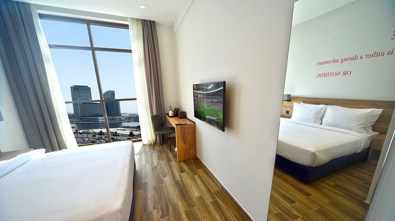 <b>Kingsgate Hotel Al Jaddaf Room</b>. Images powered by <a href="https://www.leonardoworldwide.com/" title="Leonardo Worldwide" target="_blank">Leonardo</a>.