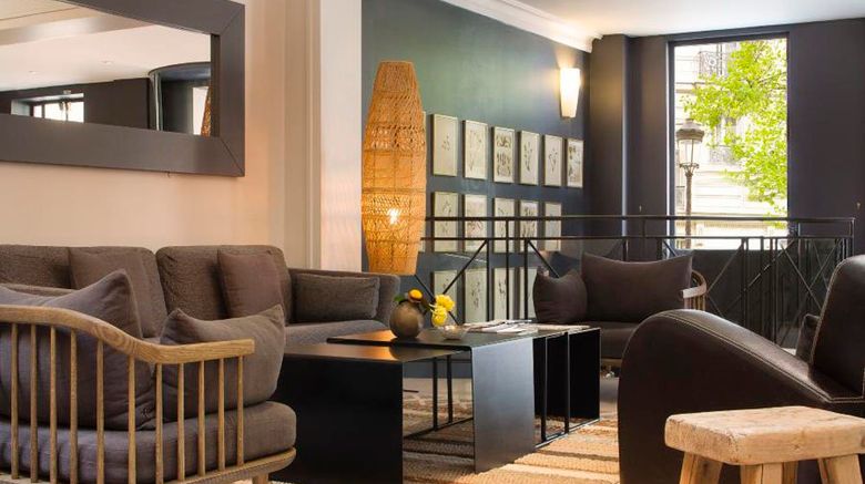 <b>Maxim Quartier Latin Hotel Lobby</b>. Images powered by <a href="https://www.leonardoworldwide.com/" title="Leonardo Worldwide" target="_blank">Leonardo</a>.