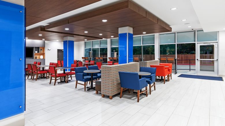 <b>Holiday Inn Express & Stes Denton/Sanger Restaurant</b>. Images powered by <a href="https://www.leonardoworldwide.com/" title="Leonardo Worldwide" target="_blank">Leonardo</a>.