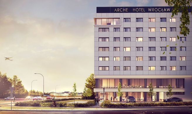 Arche Hotel Wroclaw Exterior