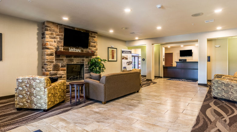 <b>Cobblestone Hotel & Suites Greenville Lobby</b>. Images powered by <a href="https://www.leonardoworldwide.com/" title="Leonardo Worldwide" target="_blank">Leonardo</a>.