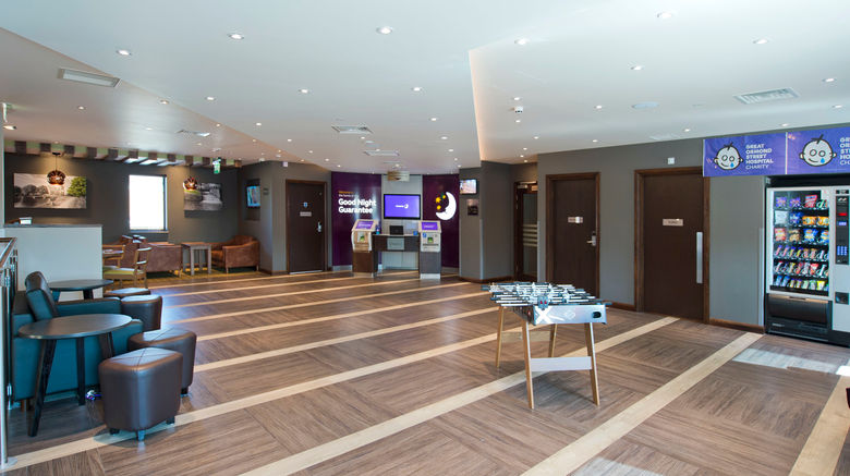 <b>Premier Inn Addlestone Lobby</b>. Images powered by <a href="https://www.leonardoworldwide.com/" title="Leonardo Worldwide" target="_blank">Leonardo</a>.