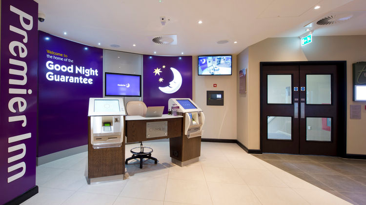 Premier Inn Exeter City Centre Hotel Lobby