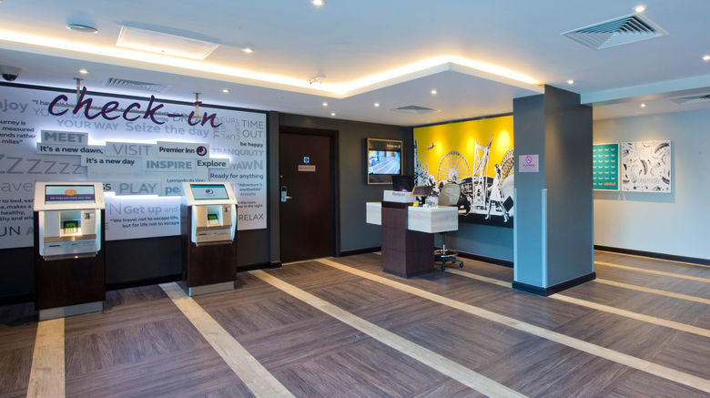 <b>Premier Inn Gloucester (Quayside) Lobby</b>. Images powered by <a href="https://www.leonardoworldwide.com/" title="Leonardo Worldwide" target="_blank">Leonardo</a>.