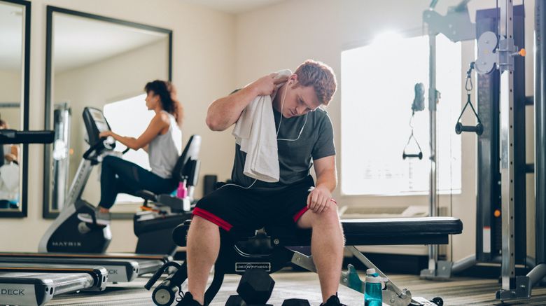 <b>Candlewood Suites Alexandria West Health Club</b>. Images powered by <a href="https://www.leonardoworldwide.com/" title="Leonardo Worldwide" target="_blank">Leonardo</a>.