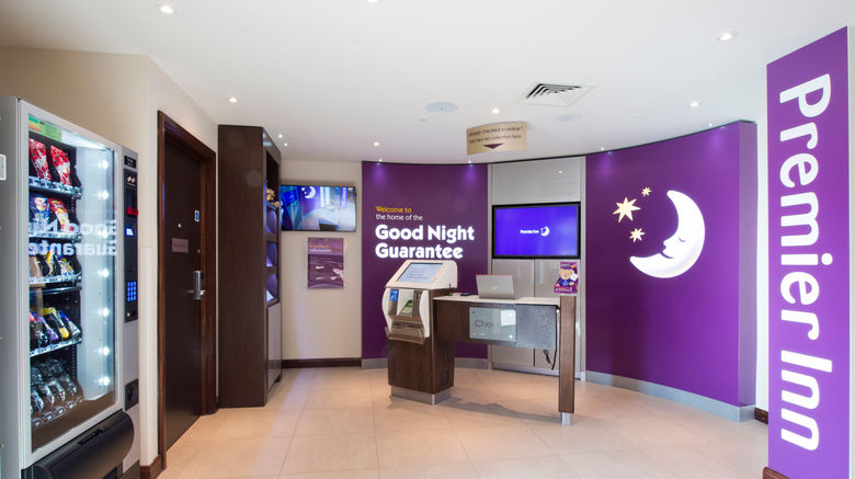 <b>Premier Inn Honiton hotel Lobby</b>. Images powered by <a href="https://www.leonardoworldwide.com/" title="Leonardo Worldwide" target="_blank">Leonardo</a>.