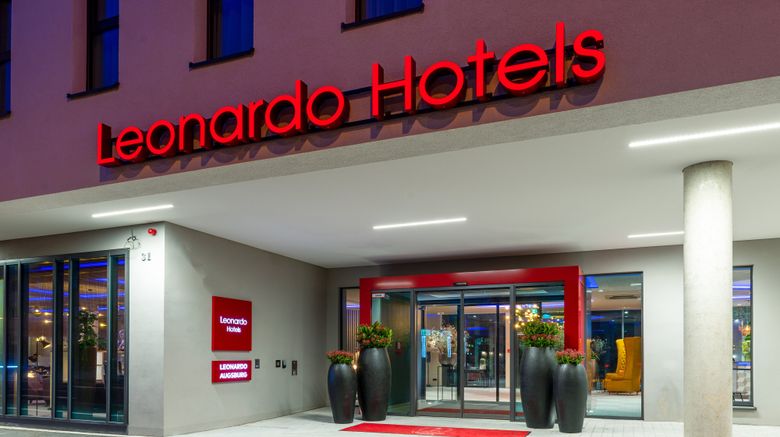 <b>Leonardo Hotel Augsburg Exterior</b>. Images powered by <a href="https://www.leonardoworldwide.com/" title="Leonardo Worldwide" target="_blank">Leonardo</a>.