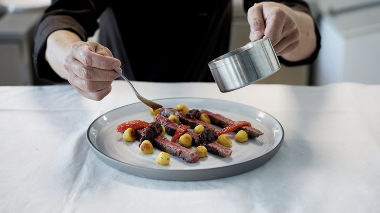 <b>Hotel Indigo Cagnes-sur-Mer Restaurant</b>. Images powered by <a href="https://www.leonardoworldwide.com/" title="Leonardo Worldwide" target="_blank">Leonardo</a>.