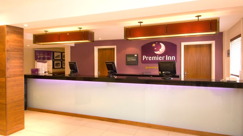 <b>Premier Inn Manchester Old Trafford Lobby</b>. Images powered by <a href="https://www.leonardoworldwide.com/" title="Leonardo Worldwide" target="_blank">Leonardo</a>.