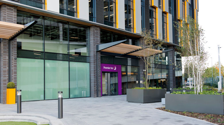 <b>Premier Inn Manchester Salford MediaCity Exterior</b>. Images powered by <a href="https://www.leonardoworldwide.com/" title="Leonardo Worldwide" target="_blank">Leonardo</a>.