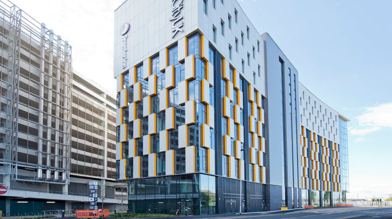 <b>Premier Inn Manchester Salford MediaCity Exterior</b>. Images powered by <a href="https://www.leonardoworldwide.com/" title="Leonardo Worldwide" target="_blank">Leonardo</a>.