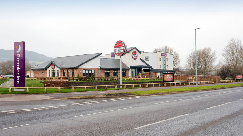 <b>Premier Inn Minehead Exterior</b>. Images powered by <a href="https://www.leonardoworldwide.com/" title="Leonardo Worldwide" target="_blank">Leonardo</a>.