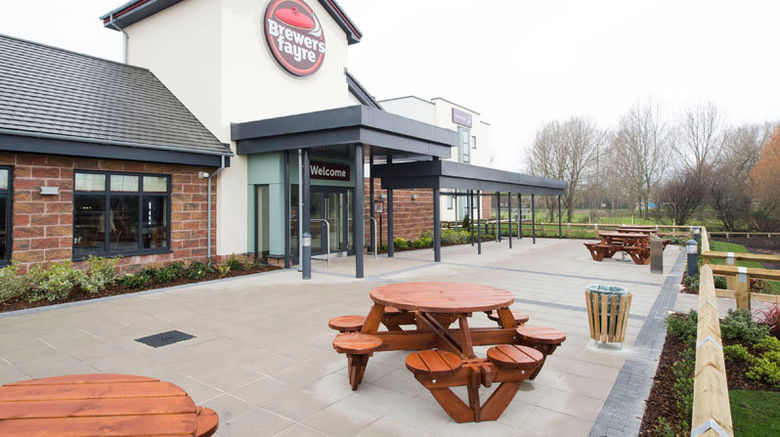 <b>Premier Inn Minehead Exterior</b>. Images powered by <a href="https://www.leonardoworldwide.com/" title="Leonardo Worldwide" target="_blank">Leonardo</a>.