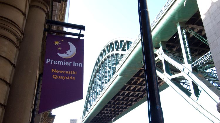 Premier Inn Newcastle Quayside Exterior