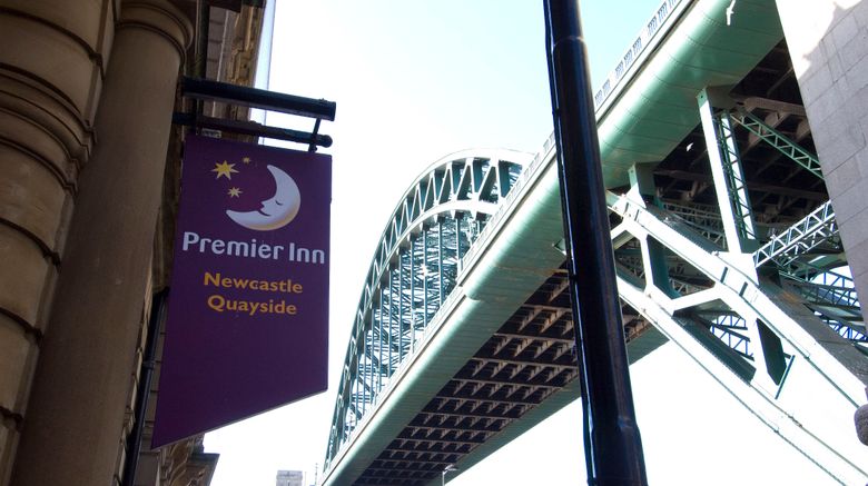 <b>Premier Inn Newcastle Quayside Exterior</b>. Images powered by <a href="https://www.leonardoworldwide.com/" title="Leonardo Worldwide" target="_blank">Leonardo</a>.
