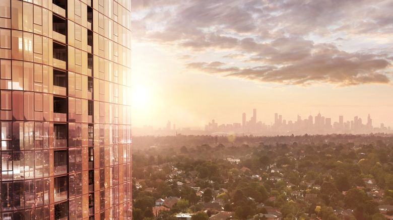 <b>Sky One Apartments by CLLIX Exterior</b>. Images powered by <a href="https://www.leonardoworldwide.com/" title="Leonardo Worldwide" target="_blank">Leonardo</a>.