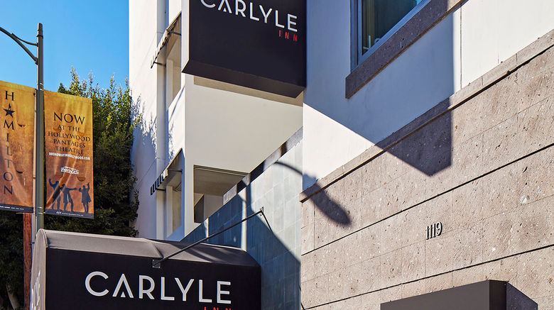 <b>Carlyle Inn Exterior</b>. Images powered by <a href="https://www.leonardoworldwide.com/" title="Leonardo Worldwide" target="_blank">Leonardo</a>.