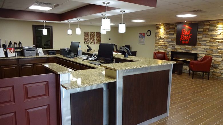 <b>Red Roof Inn Indianapolis – Castleton Lobby</b>. Images powered by <a href="https://leonardo.com/" title="Leonardo Worldwide" target="_blank">Leonardo</a>.