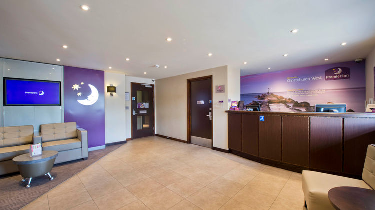 Premier Inn Christchurch West Lobby