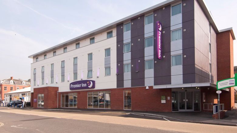 <b>Premier Inn Exeter Central (St David's) Exterior</b>. Images powered by <a href="https://www.leonardoworldwide.com/" title="Leonardo Worldwide" target="_blank">Leonardo</a>.