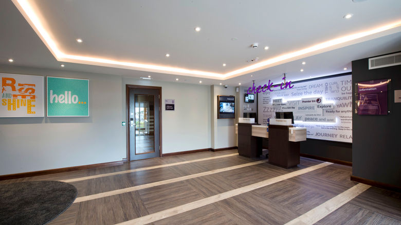 <b>Premier Inn Abergavenny Hotel Lobby</b>. Images powered by <a href="https://www.leonardoworldwide.com/" title="Leonardo Worldwide" target="_blank">Leonardo</a>.