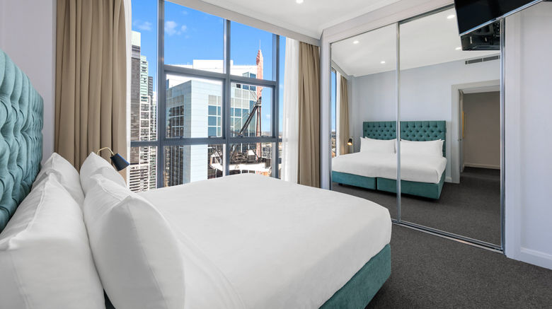 <b>Meriton Suites Pitt Street Suite</b>. Images powered by <a href="https://www.leonardoworldwide.com/" title="Leonardo Worldwide" target="_blank">Leonardo</a>.