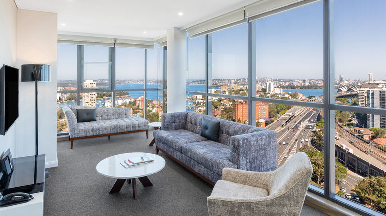 <b>Meriton Serviced Apartments North Sydney Suite</b>. Images powered by <a href="https://www.leonardoworldwide.com/" title="Leonardo Worldwide" target="_blank">Leonardo</a>.