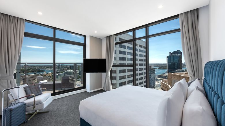<b>Meriton Suites Sussex Street, Sydney Suite</b>. Images powered by <a href="https://www.leonardoworldwide.com/" title="Leonardo Worldwide" target="_blank">Leonardo</a>.