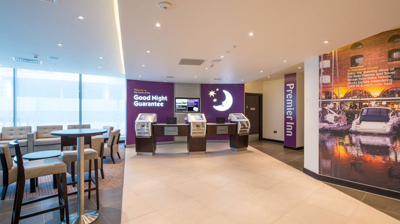 <b>Premier Inn London City Aldgate Lobby</b>. Images powered by <a href="https://www.leonardoworldwide.com/" title="Leonardo Worldwide" target="_blank">Leonardo</a>.