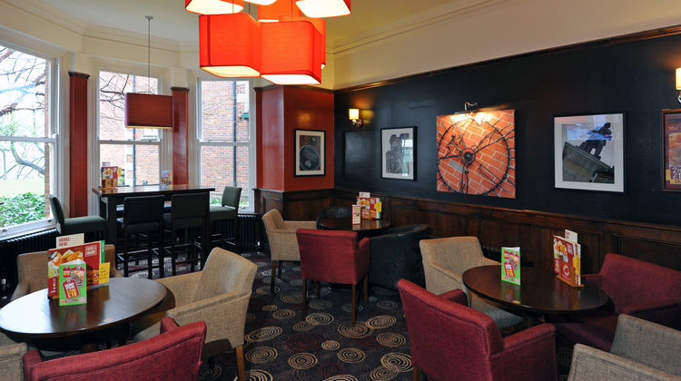 Premier Inn Stockport Central Lobby