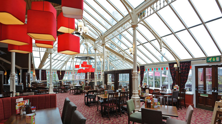 Premier Inn Stockport Central Lobby