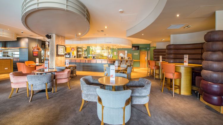 Premier Inn Swansea Waterfront Lobby