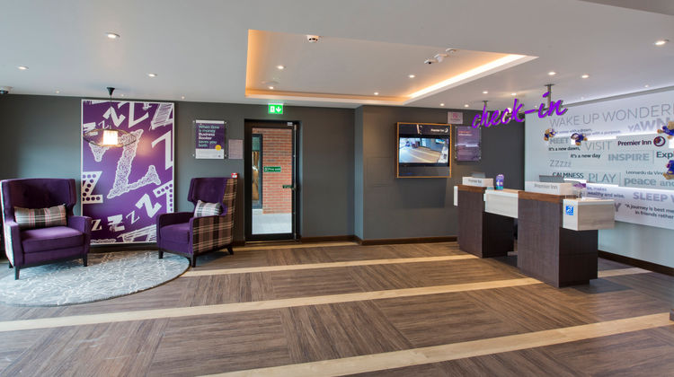 Premier Inn Whitley Bay Hotel Lobby