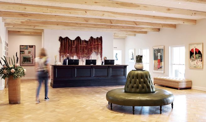 The Spier Hotel Lobby