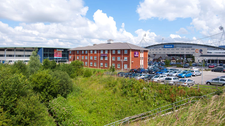 <b>Premier Inn Bolton (Reebok Stadium) Exterior</b>. Images powered by <a href="https://www.leonardoworldwide.com/" title="Leonardo Worldwide" target="_blank">Leonardo</a>.