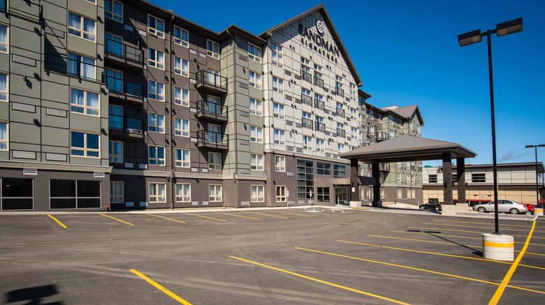 <b>Sandman Signature St John's Hotel Exterior</b>. Images powered by <a href="https://www.leonardoworldwide.com/" title="Leonardo Worldwide" target="_blank">Leonardo</a>.