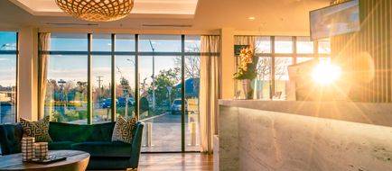 Porters Boutique Hotel Lobby