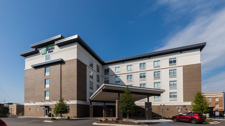 <b>Holiday Inn Exp-Stes Downtown, The Vista Exterior</b>. Images powered by <a href="https://www.leonardoworldwide.com/" title="Leonardo Worldwide" target="_blank">Leonardo</a>.