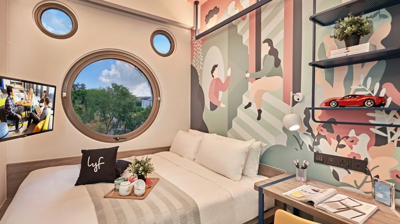 <b>lyf one-north Singapore Room</b>. Images powered by <a href="https://www.leonardoworldwide.com/" title="Leonardo Worldwide" target="_blank">Leonardo</a>.