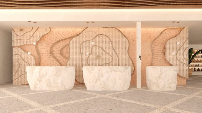 <b>Kimpton Aysla Mallorca Lobby</b>. Images powered by <a href="https://www.leonardoworldwide.com/" title="Leonardo Worldwide" target="_blank">Leonardo</a>.