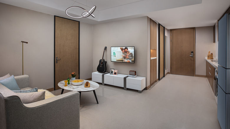 <b>Citadines New District Wuxi Room</b>. Images powered by <a href="https://www.leonardoworldwide.com/" title="Leonardo Worldwide" target="_blank">Leonardo</a>.