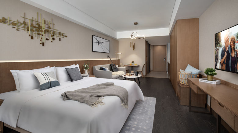 <b>Citadines New District Wuxi Room</b>. Images powered by <a href="https://www.leonardoworldwide.com/" title="Leonardo Worldwide" target="_blank">Leonardo</a>.