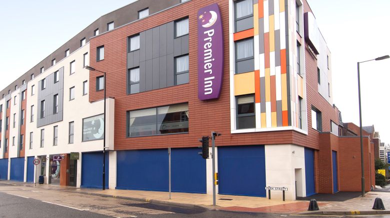 Premier Inn Camberley Exterior. Images powered by <a href="https://www.leonardoworldwide.com" target="_blank" rel="noopener">Leonardo</a>.