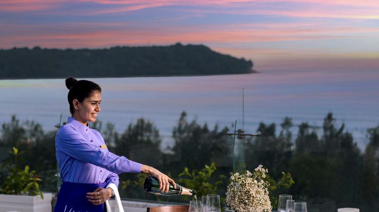 <b>Vivanta Goa, Miramar Restaurant</b>. Images powered by <a href="https://www.leonardoworldwide.com/" title="Leonardo Worldwide" target="_blank">Leonardo</a>.