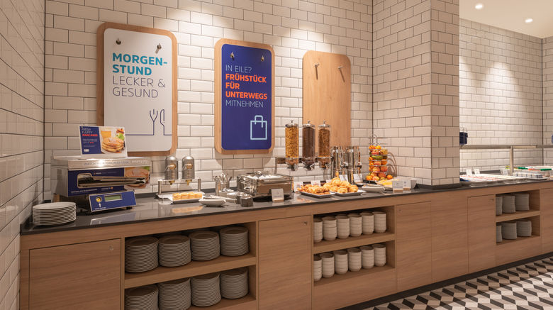 <b>Holiday Inn Express & Suites Potsdam Restaurant</b>. Images powered by <a href="https://www.leonardoworldwide.com/" title="Leonardo Worldwide" target="_blank">Leonardo</a>.