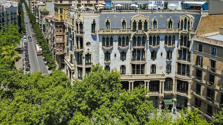 <b>Hotel Casa Fuster Exterior</b>. Images powered by <a href=https://www.travelagewest.com/Hotels/Barcelona/