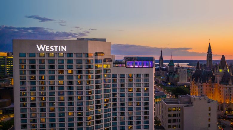 The Westin Ottawa Exterior. Images powered by <a href="https://www.leonardoworldwide.com" target="_blank" rel="noopener">Leonardo</a>.
