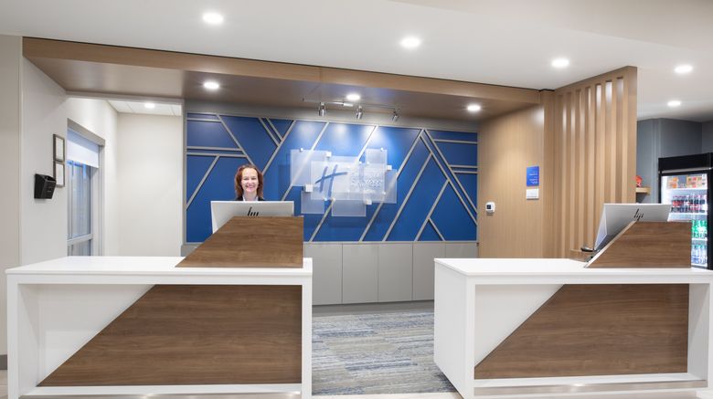 <b>Holiday Inn Express & Suites Burley Lobby</b>. Images powered by <a href="https://www.leonardoworldwide.com/" title="Leonardo Worldwide" target="_blank">Leonardo</a>.